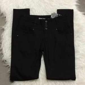 Blue Age Jeans black high waist skinny jeans‎